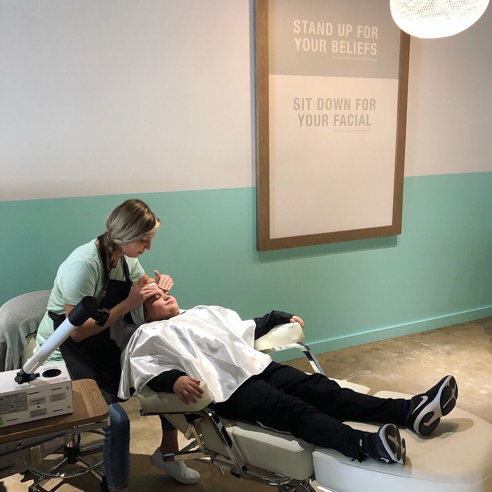 Face Haus - Kathryn gave my son a facial specifically targeted for kids.. it's never too early to care about your skin! - Waxing Near Me - Dallas, Texas