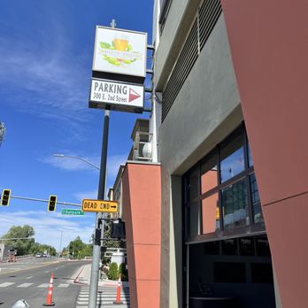 Mellow Fellow - Corner sign - American Near Me - Reno, Nevada