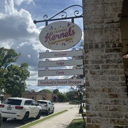Sign out front