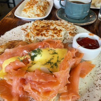 The Table - Smoked salmon egg Benedict - New American Near Me - San Jose, California The Table - Smoked salmon egg Benedict - New American Near Me - San Jose, California
