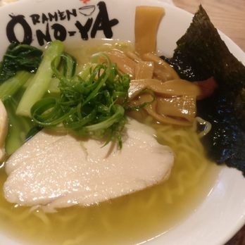 Onoya Ramen - Shio ramen combo that came with chicken katsu rice I forgot to take pic of katsu. Decent amount. - Ramen Near Me - Honolulu, Hawaii Onoya Ramen - Shio ramen combo that came with chicken katsu rice I forgot to take pic of katsu. Decent amount. - Ramen Near Me - Honolulu, Hawaii