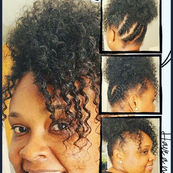 Heavenli Creations - Natural Hair 2-Strand pin up - Hair Salons Near Me - Dublin, Georgia