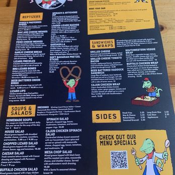 Winking Lizard - Menu - American Near Me - Independence, Ohio