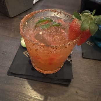 Pepe’s Cantina - Strawberry jalapeño margarita - Mexican Near Me - DeBary, Florida Pepe’s Cantina - Strawberry jalapeño margarita - Mexican Near Me - DeBary, Florida