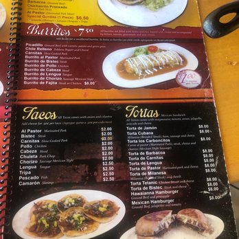 Los Carboncitos - Menu - Tacos Near Me - Denver, Colorado Los Carboncitos - Menu - Tacos Near Me - Denver, Colorado