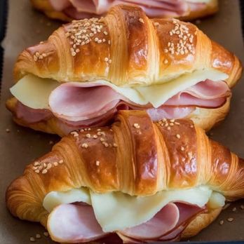 Royal Coffee - Ham & Cheese Croissant - YUMMY YUMMY Delicious breakfast sandwich - Coffee & Tea Near Me - New York, New York Royal Coffee - Ham & Cheese Croissant - YUMMY YUMMY Delicious breakfast sandwich - Coffee & Tea Near Me - New York, New York