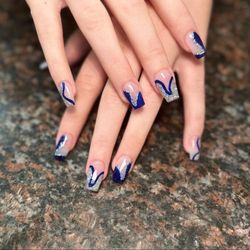 I Spa Nails - Homecoming nails done by Andy