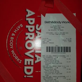 Bath & Body Works - Santa Approved Surprise Gift Box w/Receipt of Purchase - Cosmetics & Beauty Supply Near Me - San Antonio, Texas