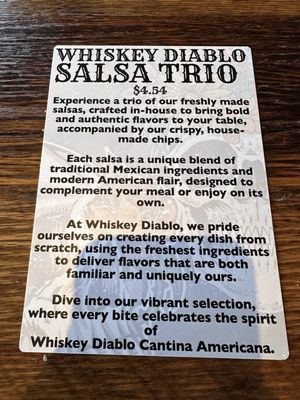 Menu photo 5 Whiskey Diablo McHenry, IL Menu photo 5 Whiskey Diablo McHenry, IL