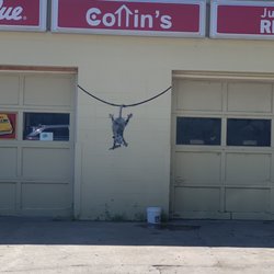 Cottin's Hardware Farmer's Market - A painting of a possum on the back store wall