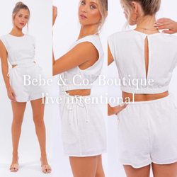Bebe & Co. Boutique - We have summer rompers now!