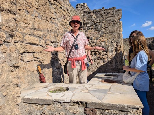 Pompeii Archaeological Park Amphitheatre entrance and exit by null