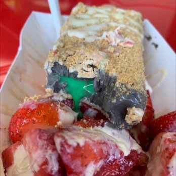 The Paleta Bar - The new zombie paleta with strawberries - Ice Cream & Frozen Yogurt Near Me - Albuquerque, New Mexico