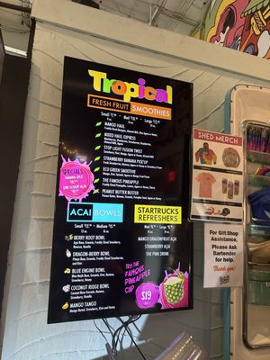Menu photo 8 Grateful Shed Wisconsin Dells, WI