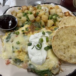 Farmer's market omelette Farmer's market omelette