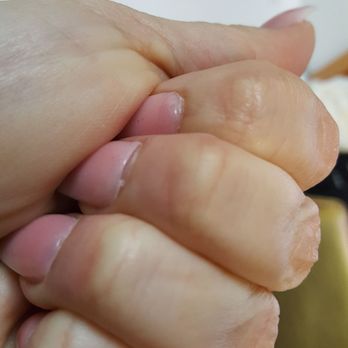 Lux Nail Bar - Messy cuticles and lifting - Nail Salons Near Me - Sanford, Florida