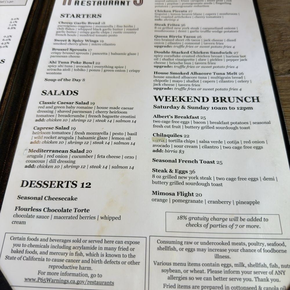 Albert's Restaurant - American Near Me - San Diego, California Albert's Restaurant - American Near Me - San Diego, California