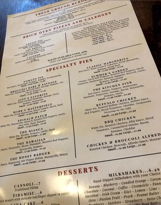 Menu photo 1 Mama Luke's Farmington, CT