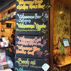 Viet Box - The menu