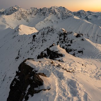 Harp Mountain Trail - summit - Hiking Near Me - Anchorage, Alaska