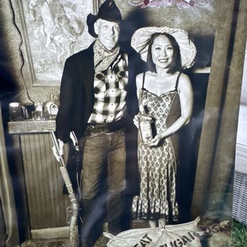 Blazin' M Ranch - We did lay the extra fee for the old timey photo - New American Near Me - Cottonwood, Arizona