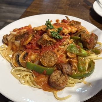 Antoneta Biba's Pizza & Pasta - Chicken & Sausage Cacciatorre - Pizza Near Me - Dacula, Georgia Antoneta Biba's Pizza & Pasta - Chicken & Sausage Cacciatorre - Pizza Near Me - Dacula, Georgia
