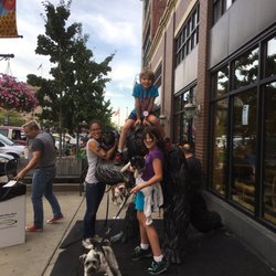 Downtown South Bend - Can't go Downtown without a South Bend Chocolate Company Gorilla group shot!