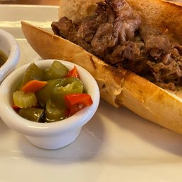 Italian Beef Sandwich Italian Beef Sandwich