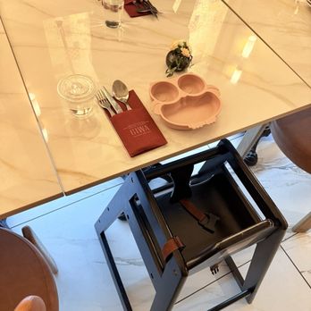 GIWA - Child set up ready for us when we got to our table - Breakfast & Brunch Near Me - Santa Clara, California