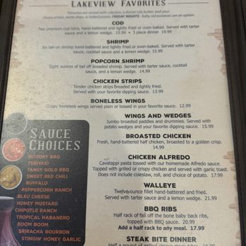 Lakeview Bar & Grill - Menu - American Near Me - Shell Lake, Wisconsin Lakeview Bar & Grill - Menu - American Near Me - Shell Lake, Wisconsin
