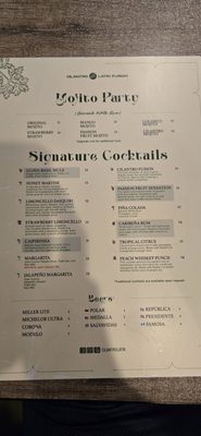 Menu photo 3 Cilantro Latin Fusion Columbus, OH