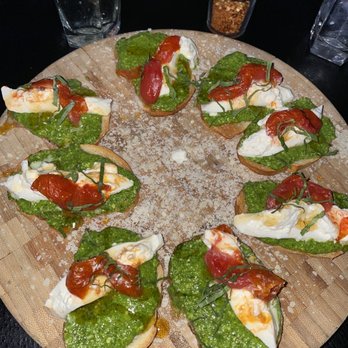 Dorsia - Burrata Bruschetta - Italian Near Me - Milwaukee, Wisconsin Dorsia - Burrata Bruschetta - Italian Near Me - Milwaukee, Wisconsin