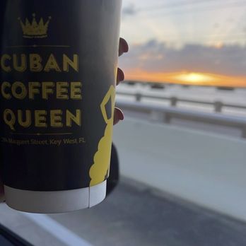 Cuban Coffee Queen Waterfront - Cafe con Leche (Cuban Coffee with Steamed Milk) - Coffee & Tea Near Me - Key West, Florida
