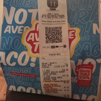 Tony's Tacos - Bag - Mexican Near Me - Floral Park, New York Tony's Tacos - Bag - Mexican Near Me - Floral Park, New York