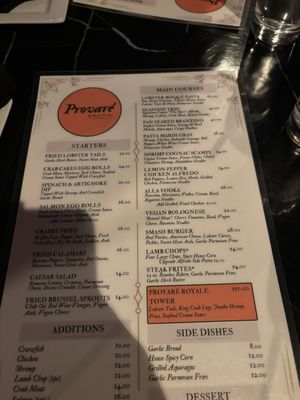 Menu photo 1 Provare Chicago, IL Menu photo 1 Provare Chicago, IL