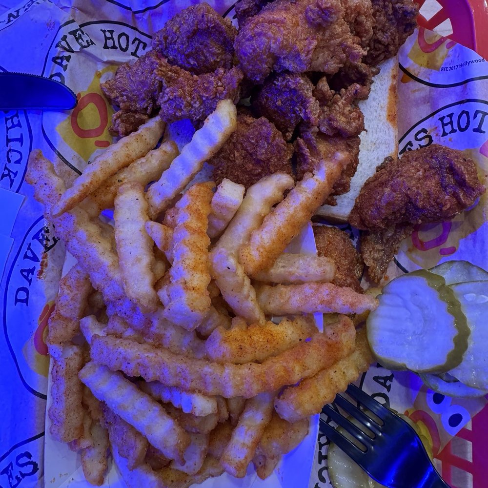 Dave's Hot Chicken - Dave's bites meal (hot) - Chicken Shop Near Me - Jacksonville, Florida Dave's Hot Chicken - Dave's bites meal (hot) - Chicken Shop Near Me - Jacksonville, Florida