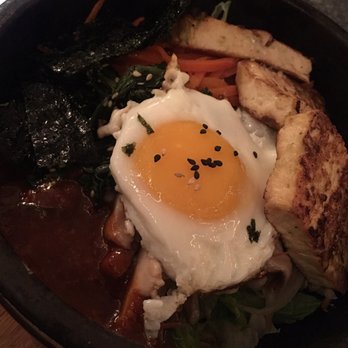 Southgate - Dolsot Bibimbap with tofu - Korean Near Me - Philadelphia, Pennsylvania Southgate - Dolsot Bibimbap with tofu - Korean Near Me - Philadelphia, Pennsylvania