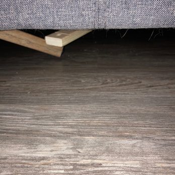 EasyPro Movers - Broken slacks from not having the feet put back on correctly - Movers Near Me - Oakland Park, Florida