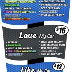 3i Car Wash - Car Wash Packages