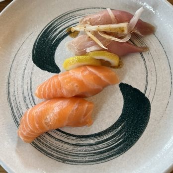 Ozen - Salmon sushi and albacore sushi - Ramen Near Me - Rancho Cucamonga, California Ozen - Salmon sushi and albacore sushi - Ramen Near Me - Rancho Cucamonga, California