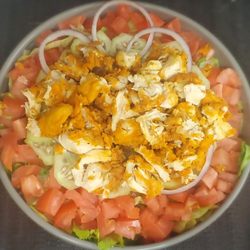Roxy's Fish & Chips - My chicken salad, to die for!!!! Gotta have it! Thanks Roxy!