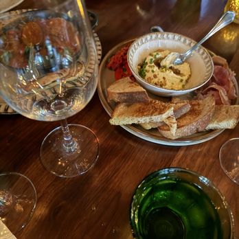 Alpana - Whipped feta, chicken meatballs - New American Near Me - Chicago, Illinois