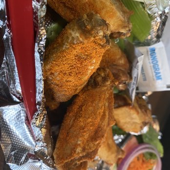 MoJoe's Burger Joint - Nashville hot dry rub wings - Burgers Near Me - Raleigh, North Carolina MoJoe's Burger Joint - Nashville hot dry rub wings - Burgers Near Me - Raleigh, North Carolina