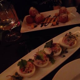 Lobster Deviled Eggs