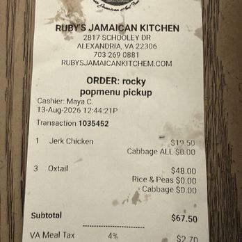 Ruby's Jamaican Kitchen - Caribbean Near Me - Alexandria, Virginia Ruby's Jamaican Kitchen - Caribbean Near Me - Alexandria, Virginia