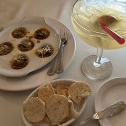 Double Eagle Restaurant - Red Chile escargot