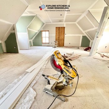 Explore Remodeling - a room under construction - Countertop Installation Near Me - McLean, Virginia Explore Remodeling - a room under construction - Countertop Installation Near Me - McLean, Virginia
