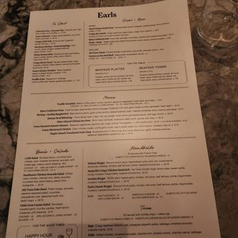 Earls Kitchen + Bar - Menu - New American Near Me - Orlando, Florida