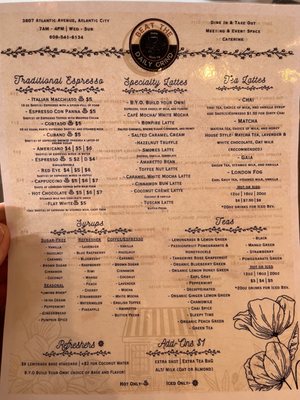 Menu photo 1 Beat The Daily Grind Atlantic City, NJ Menu photo 1 Beat The Daily Grind Atlantic City, NJ