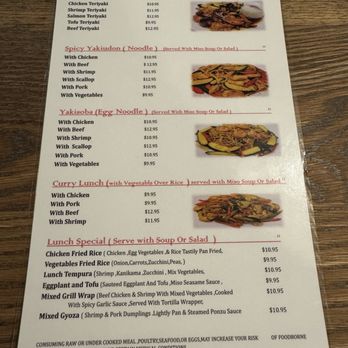 Ru San's - Lunch Menu - Sushi Bars Near Me - Charlotte, North Carolina